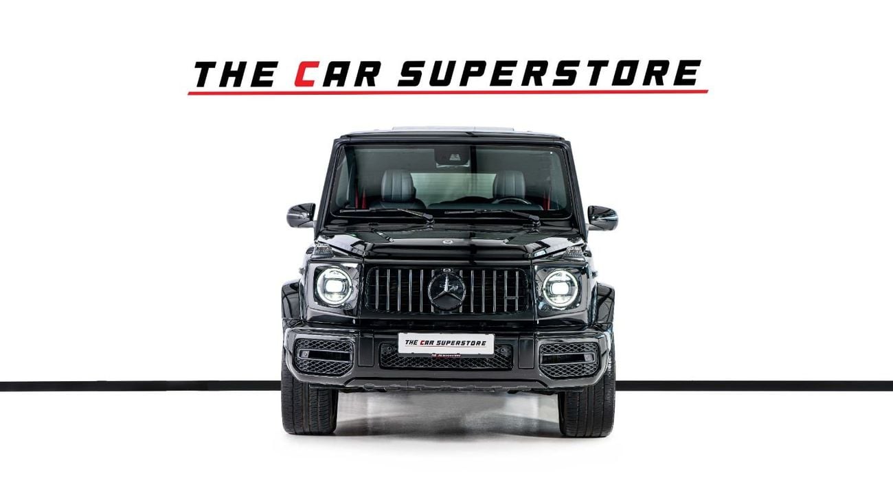 Mercedes-Benz G 63 AMG 4MATIC SUV Night Package II-Carbon Fiber Package-Low Mileage-Under Warranty Until 2027