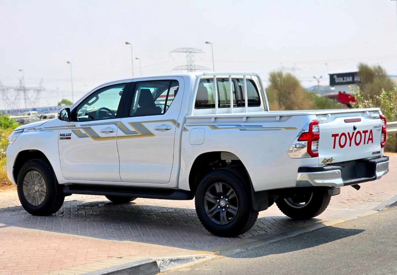 Toyota Hilux TOYOTA HILUX DIESEL 2.4 DOUBLE CABIN - AT - FULL OPTIONS - PUSH START - 2025 MODEL - WHITE INSIDE RE