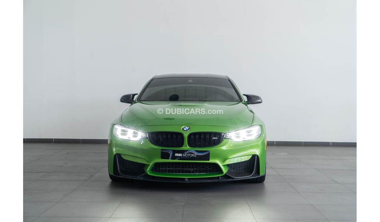 BMW M4 Competition 2017 BMW M4 Competition Pack / Individual High Option Spec in Java Green / Full Service 