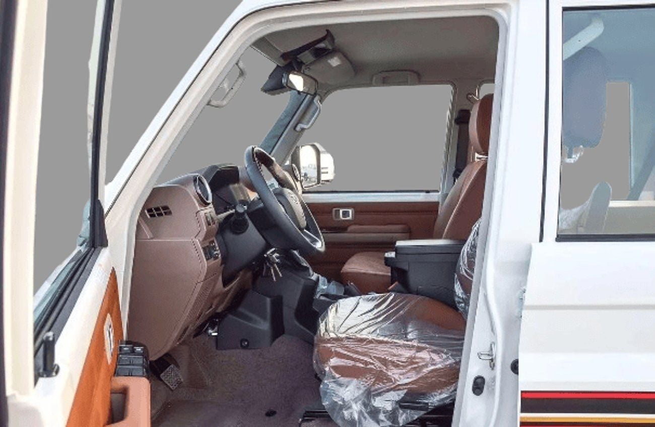 Toyota Land Cruiser 70 TLC76 DSL ECTMQM001 – 2026 5 Doors Hardtop - 2.8L Diesel Auto White with Tan Interior