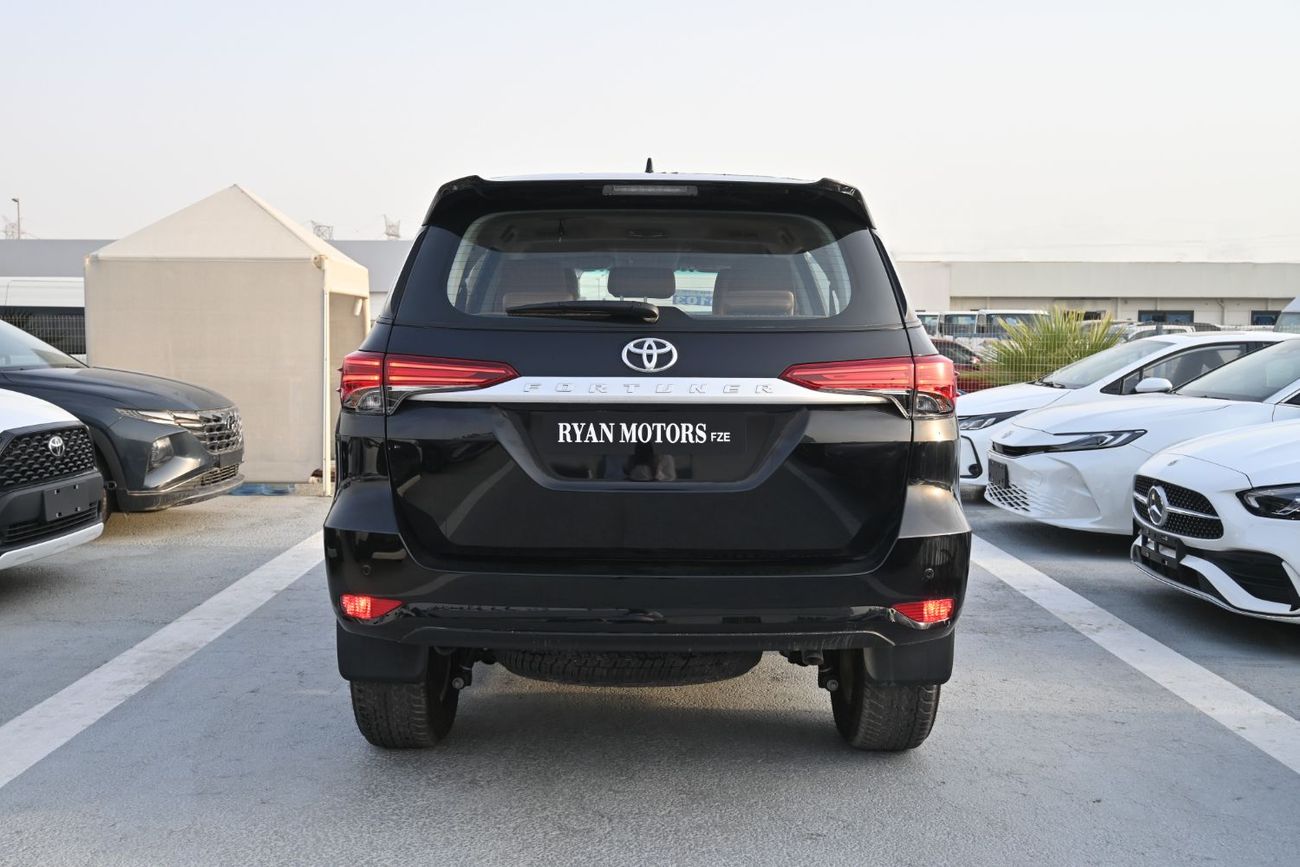 تويوتا فورتونر Toyota Fortuner 2.7L Petrol, Automatic 4WD, Model 2025, Color Black