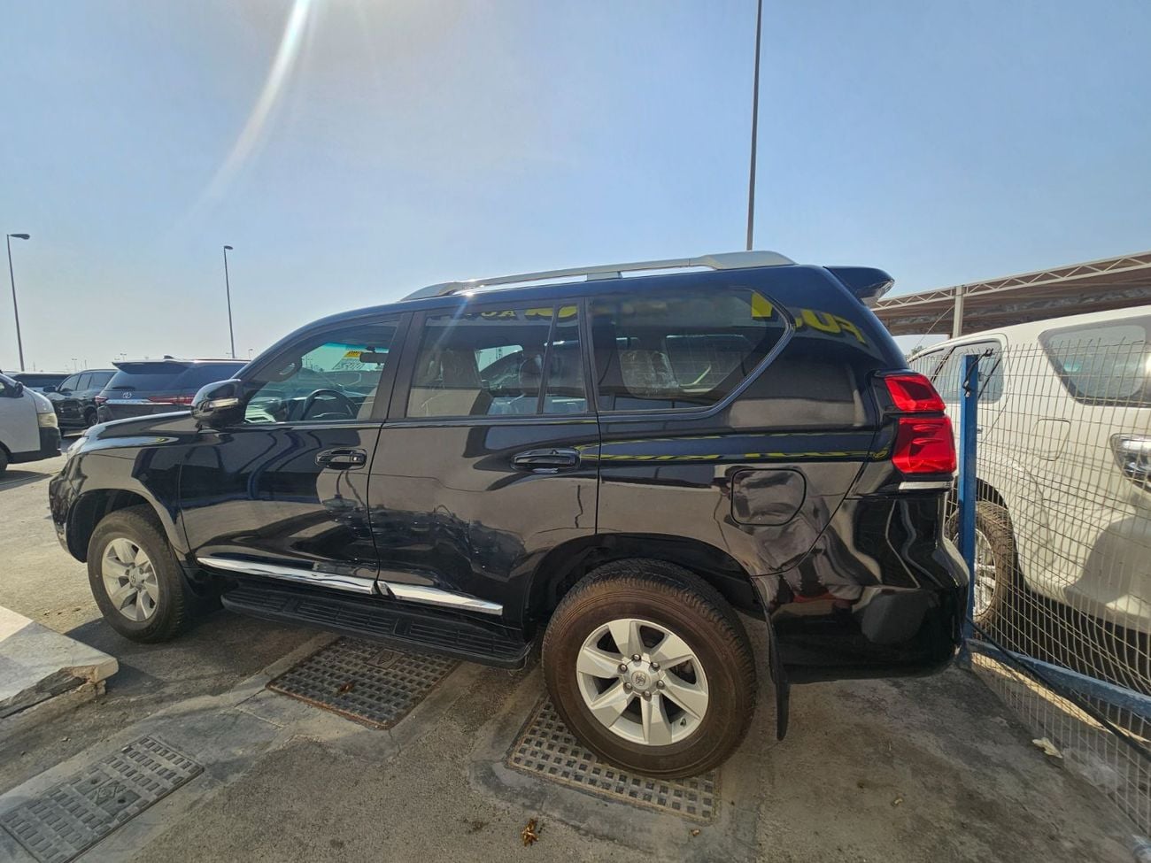 Toyota Prado TXL LHD 2.8L 1GD-FTV Diesel Engine Original Black Color cylinder Automatic Gear 4WD 7 Seats 5 Doors