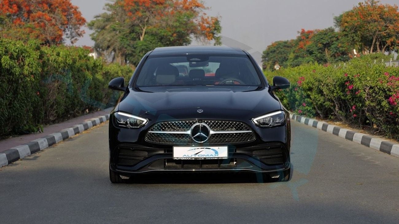 Mercedes Benz C200 AMG Premium EQ Boost 1.5T RWD GCC 2026 With 2 Years Warranty Unlimited Mileage @Official Dealer