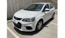 Chevrolet Aveo 1.2L | GCC | EXCELLENT CONDITION | FREE 2 YEAR WARRANTY | FREE REGISTRATION | 1 YEAR COMPREHENSIVE I