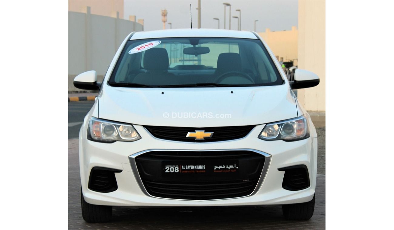 Chevrolet Aveo Chevrolet Aveo 2019 GCC, in excellent condition, without accidents, very clean from inside and outsi