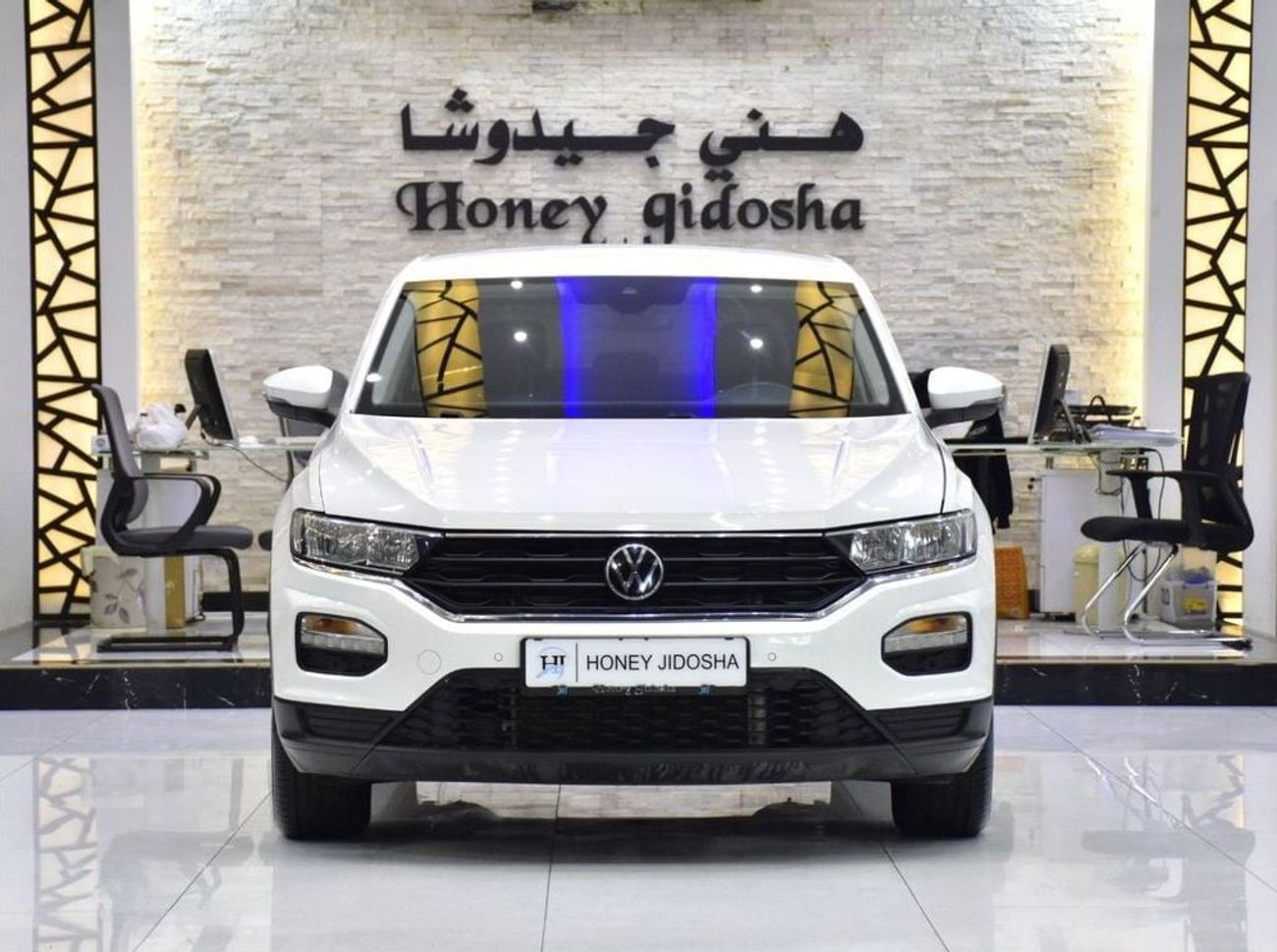 فولكس واجن T ROC EXCELLENT DEAL for our Volkswagen T-ROC ( 2021 Model ) in White Color GCC Specs