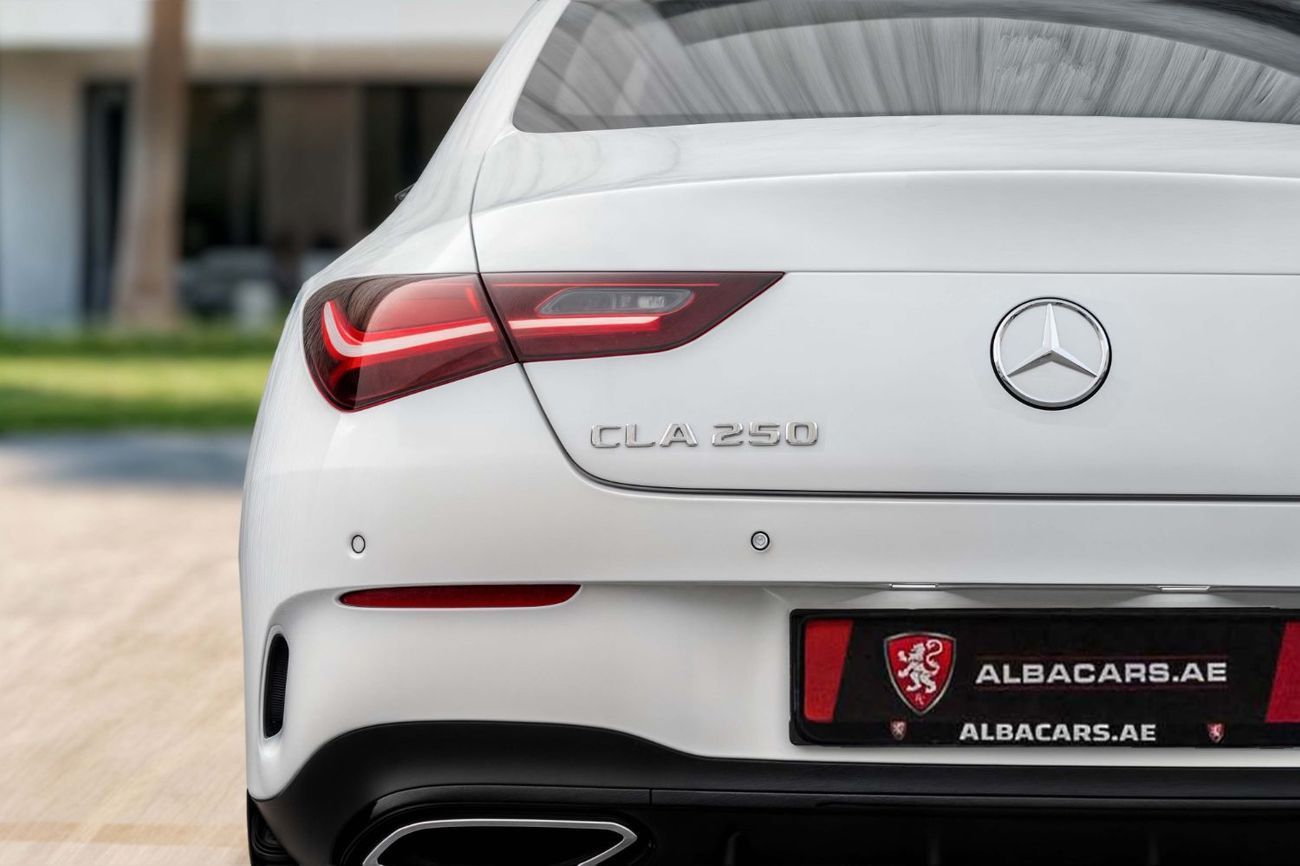 مرسيدس بنز CLA 250 250 AMG | 3,525 P.M | 0% Downpayment | AGENCY WARRANTY / SERVICE