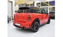 Mini Cooper S Countryman EXCELLENT DEAL for our Mini Cooper S Countryman ALL4 ( 2012 Model! ) in Red Color! GCC Specs