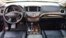 Infiniti JX35 Infinity JX 35 model 2013 GCC car prefect condition full option panoramic roof leather seats 5camer