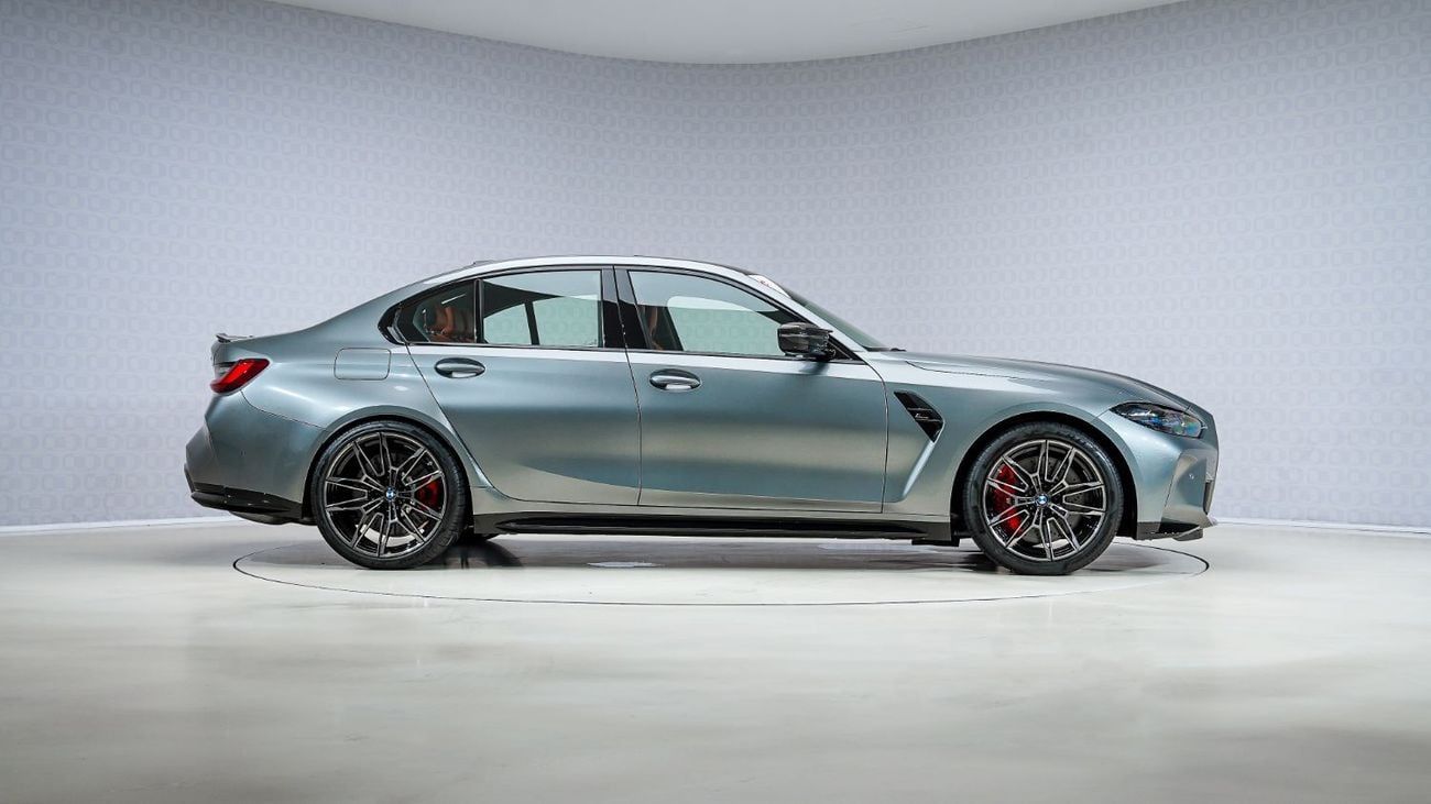 BMW M3 | AED 7,011 PM | Warranty Nov-2027 | GCC