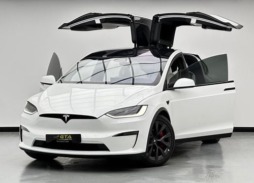 Tesla Model X Plaid (AWD) 2024 Tesla Model X Plaid, Aug/2028 Tesla Warranty, Tesla Full Service History, GCC
