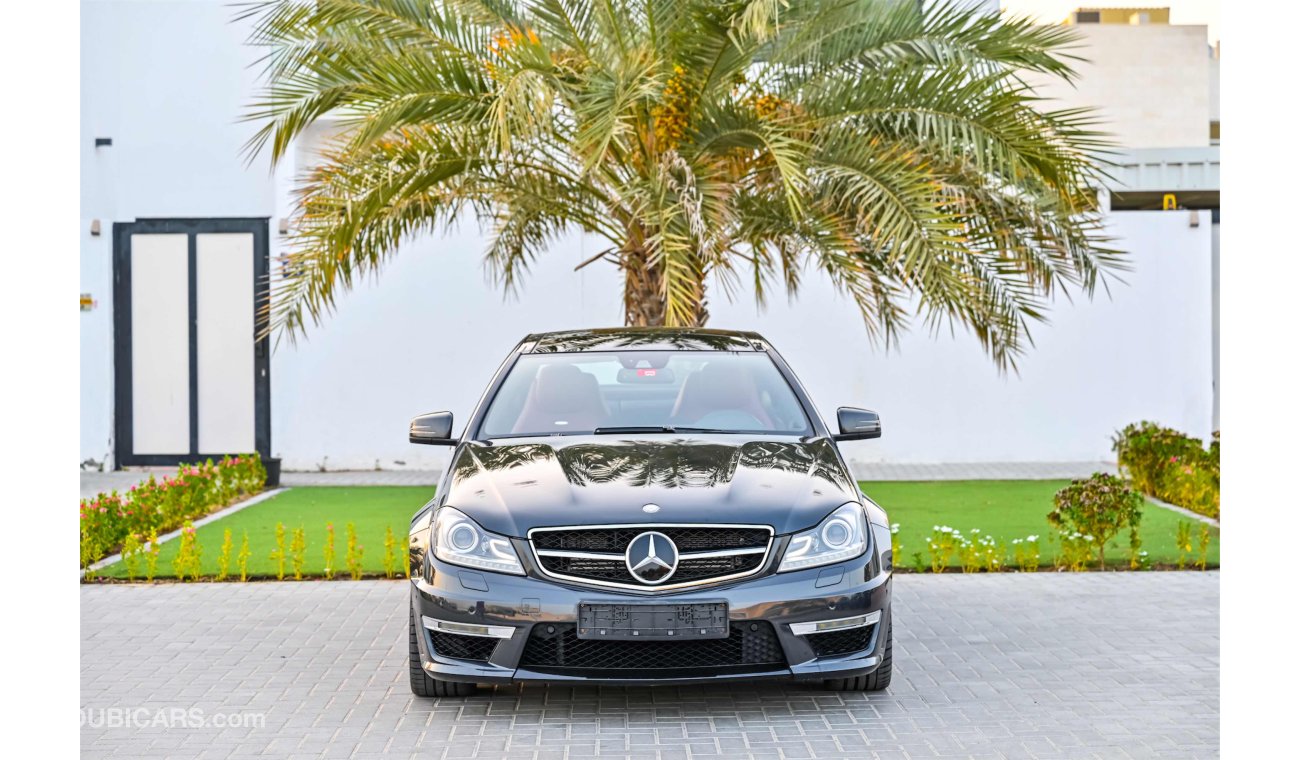 مرسيدس بنز C 63 AMG 3,183 P.M | Performance Package | 0% Downpayment | Full Option | Immaculate Condition