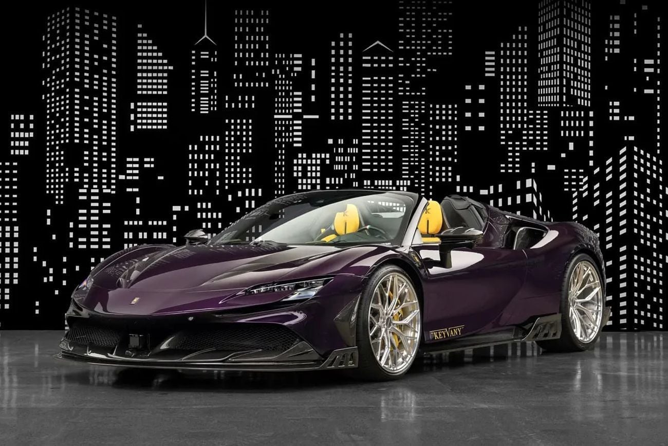 Ferrari SF90 SPIDER Ferrari | SF90 KEYVANY 1 OF 10 | VIOLA HONG KONG COLOUR