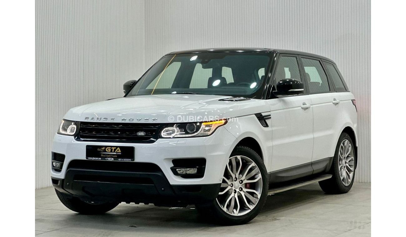 Land Rover Range Rover Sport 2015 Range Rover V8 Supercharged, Full Range Rover Service History, Fully Loaded,GCC