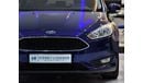 Ford Focus FULL SERVICE HISTORY!LOW MILEAGE Ford Focus 2015 Model!! in Blue Color! GCC Specs