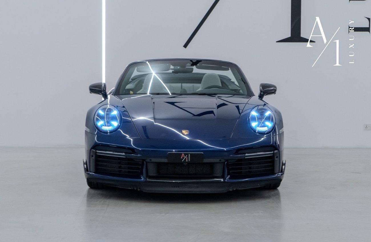 Porsche 911 TURBO S 3.8L (645 HP) Convertible 2022 Porsche 911, Sport Chrono Package, Full Service Histo
