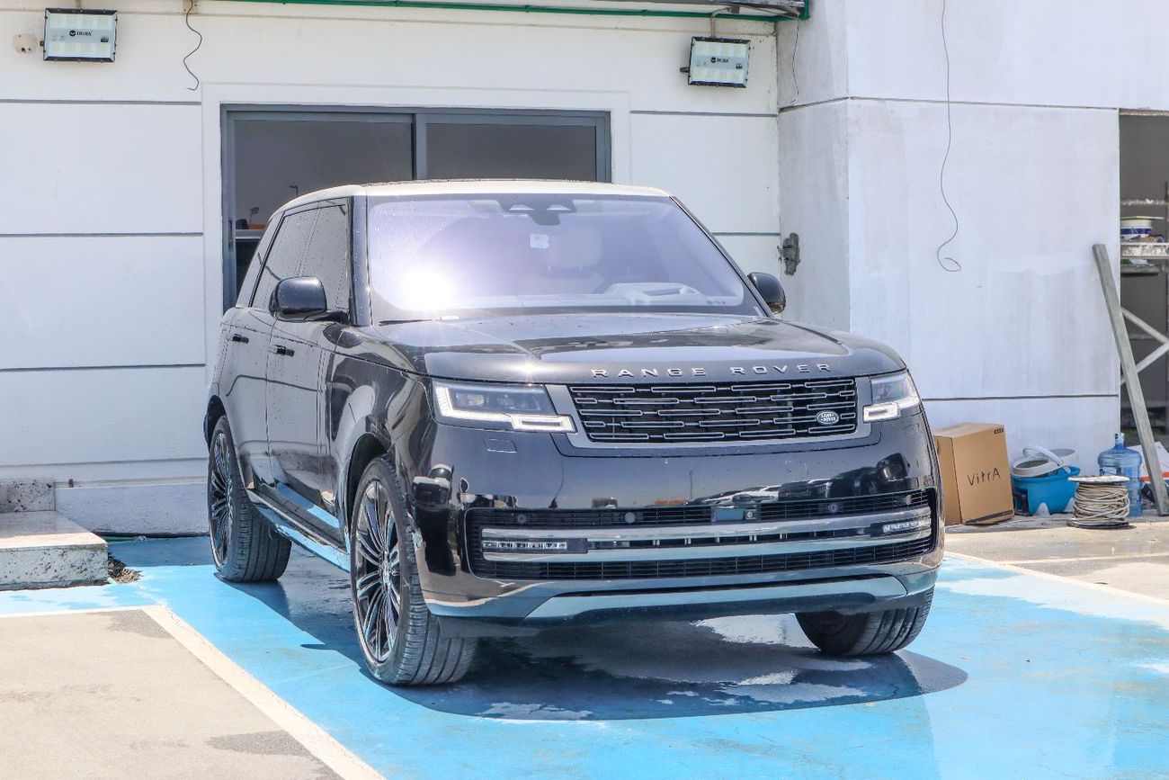 Land Rover Range Rover 2022 Land Rover Range Rover Autobiography (5.0L Supercharged V8) in black color: