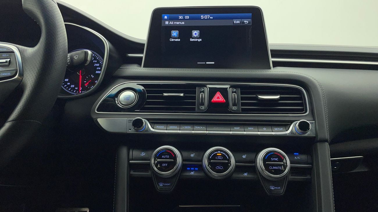 Genesis G70 Premium 3.3L AWD 2018 PREMIUM | AED 1152/Month | 0 DP | 30 Day Return | Warranty | Service History