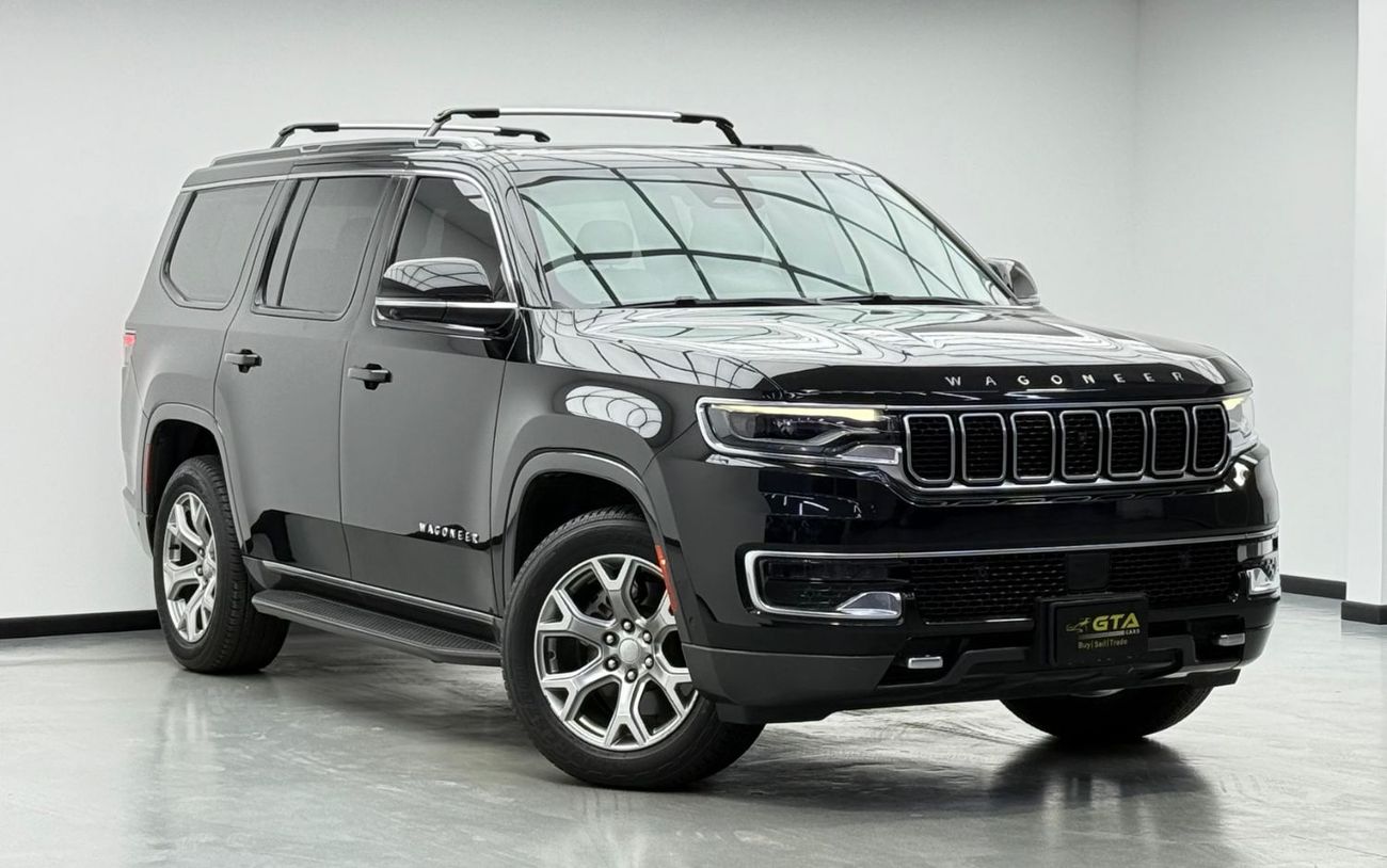 جيب واجونير 2022 Jeep Wagoneer Series II, 1 Year Warranty, Full Agency Service History, GCC