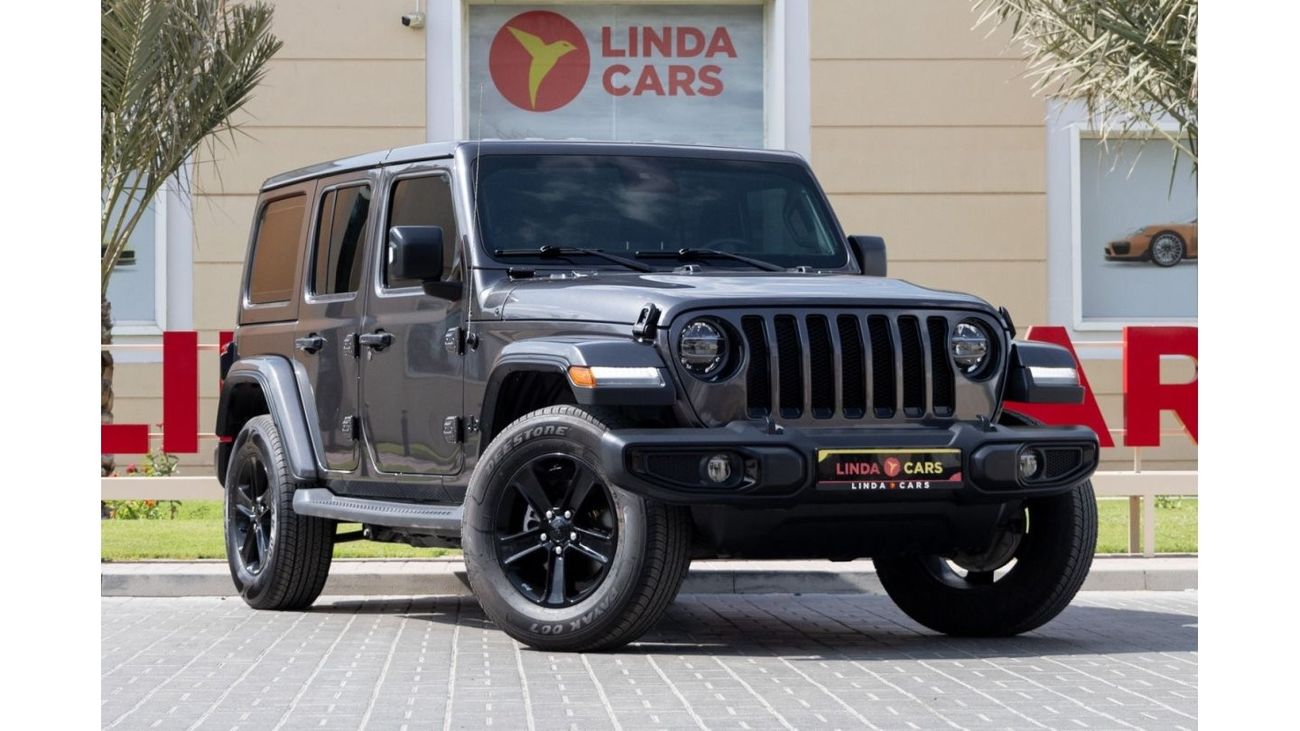 Jeep Wrangler Jeep Wrangler Unlimited Sahara Night Eagle Edition 2019 GCC under Warranty with Flexible Down-Paymen
