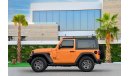 Jeep Wrangler Sport | 3,033 P.M  | 0% Downpayment | Magnificient Condition!