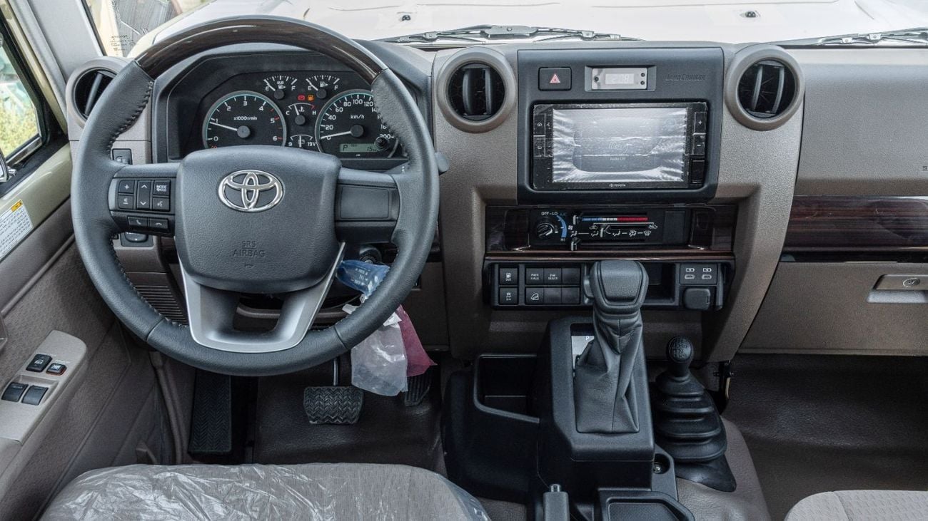 تويوتا لاند كروزر بيك آب 2026 Toyota Land Cruiser LC79 2.8L AT Diesel (Beige-Brown) Basic