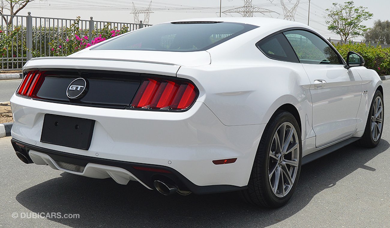 Ford Mustang GT Premium with Recaro and Roush Exhaust System, 5.0 V8 GCC still with Warranty (RAMADAN OFFER)
