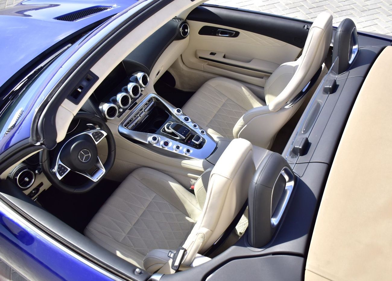 Mercedes-Benz AMG GT EXCELLENT DEAL for our Mercedes Benz AMG GT ( 2018 Model ) in Blue Color GCC Specs