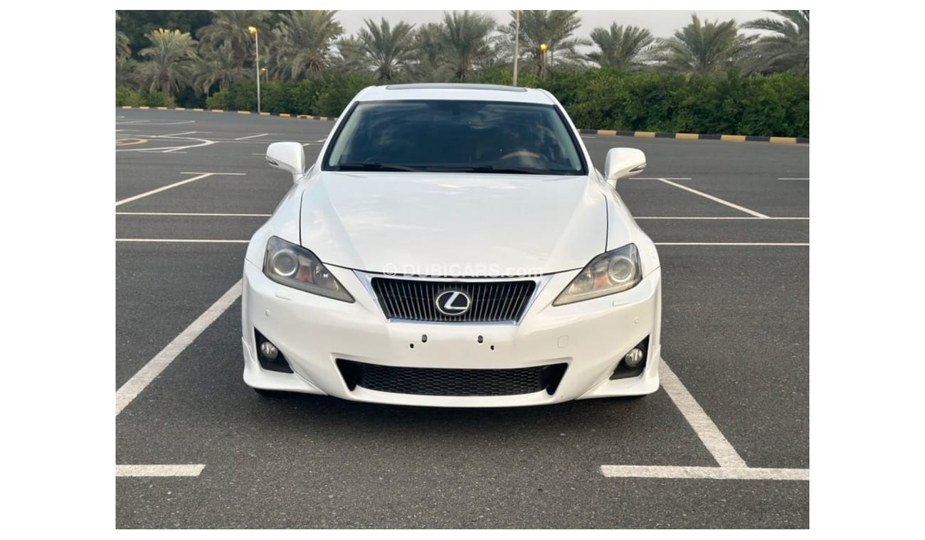 Lexus IS300 MODEL 2013 GCC CAR PERFECT CONDITION INSIDE AND OUTSIDE FULL OPTION SUN ROOF LEATHER SEATS NAVIGATIO