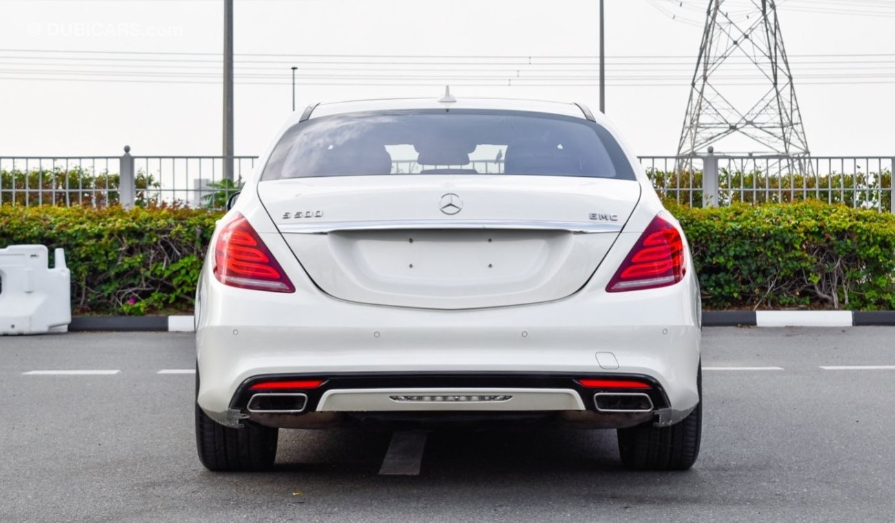 مرسيدس بنز S 500 EMC-V8-2015-Full Option-Excellent Condition-Bank Finance Available -Vat Inclusive