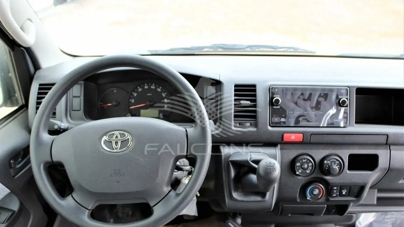 تويوتا هاياس Toyota HIACE D 2.5L M33 GL H R WITH AC , ABS-ALLOY MT
