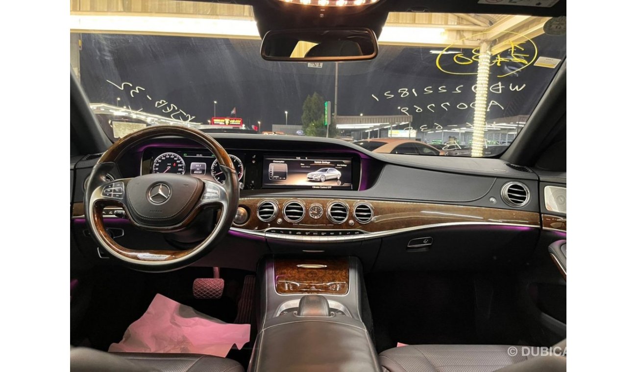 مرسيدس بنز S 550 S 550L 2014 مستورد من اليابان اوراق جمارك