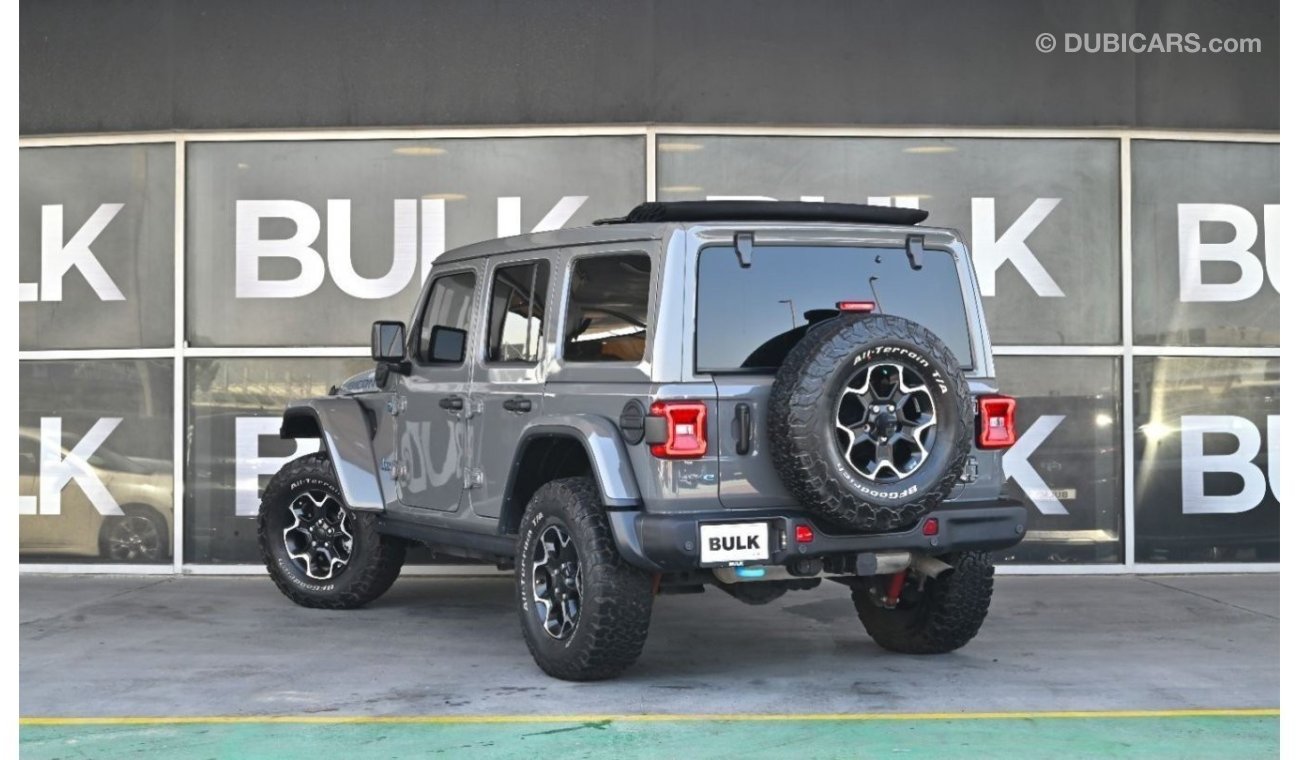 Jeep Wrangler Jeep Wrangler Rubicon 4xe - Original Paint - Sky-Touch Roof - Led lights - Leather Seats - AED 3,052