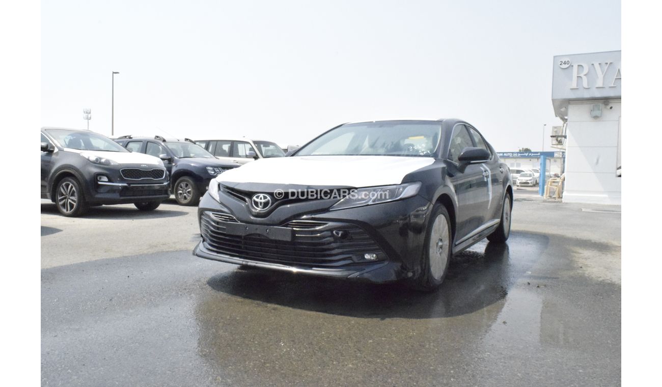 تويوتا كامري GLE 2.5L ناقل حركة أوتوماتيكي 2019 موديل أسود سيدان بترولي فقط للتصدير