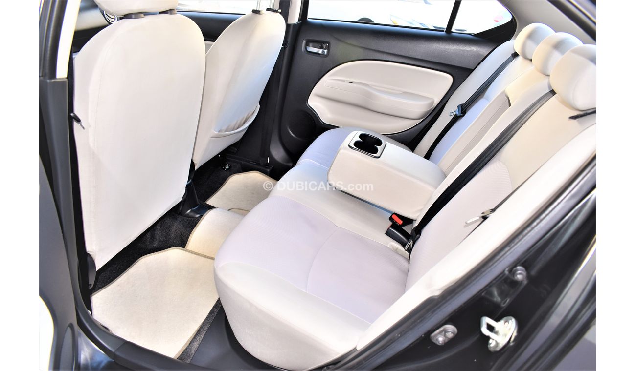 Mitsubishi Attrage AED 549 PM | 1.2L GLX GCC DEALER WARRANTY