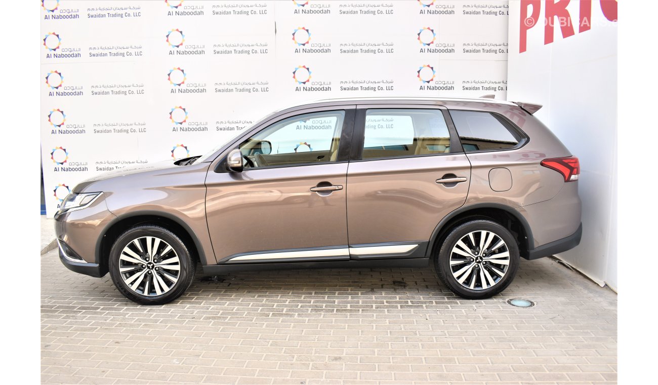 Mitsubishi Outlander AED 1370 PM | 2.4L GLX 4WD GCC WARRANTY