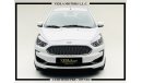 Ford Figo TREND!! + HATCHBACK / GCC / 2019 / UNLIMITED MILEAGE WARRANTY + FULL SERVICE HISTORY / 495 DHS