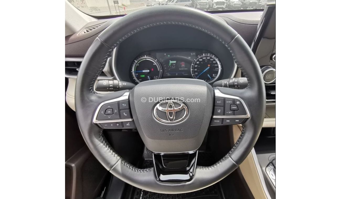 تويوتا هايلاندر Toyota Highlander XLE ( Hybrid  ) - 2021 - Dark Brown