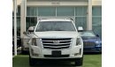 Cadillac Escalade CADILLAC ESCALADE 2018 PLATINUM FULL OPTION ORIGINAL PAINT UNDER WARRANTY FULL SERVICE HISTORY PERFE