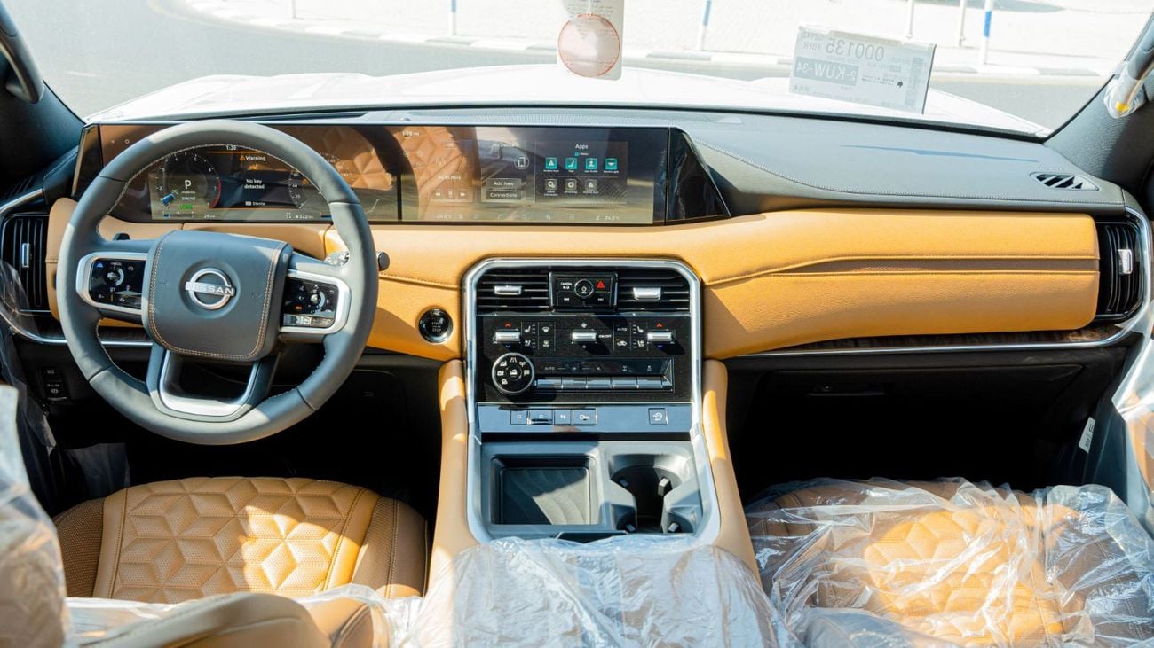 نيسان باترول 2026 Nissan Patrol SE Platinum 3.8L AT Petrol (Green-Tan) (Export Only)