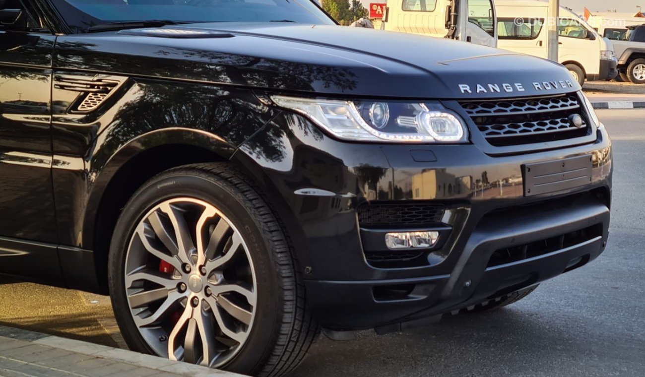 لاند روفر رانج روفر سبورت سوبرتشارج Range Rover Sport Supercharged Dynamic V8 2014 Full Service History GCC