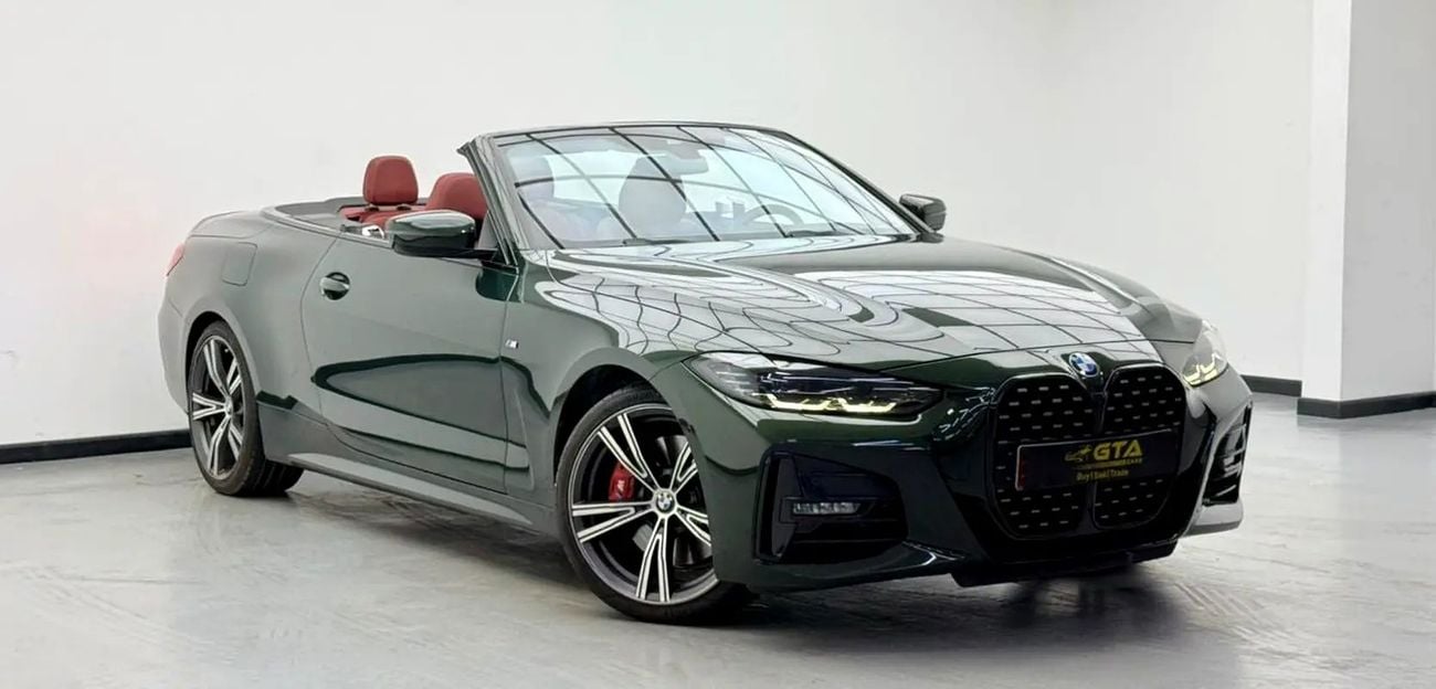 BMW 430i 430i M-Sport Convertible, Warranty + Service Pack, Full Service History, GCC