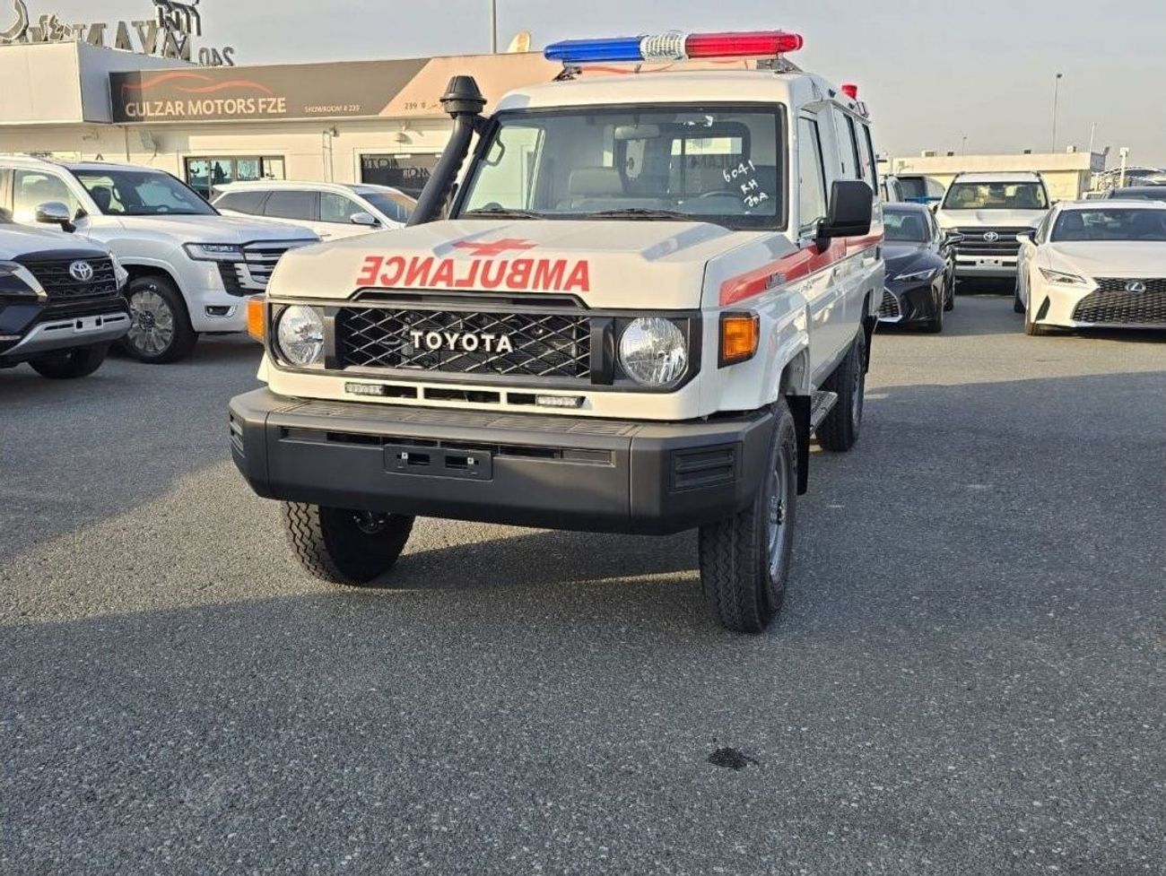 Toyota Land Cruiser 70 HARD TOP 3 DOOR 4.2L DIESEL AMBULANCE MANUAL TRANSMISSION