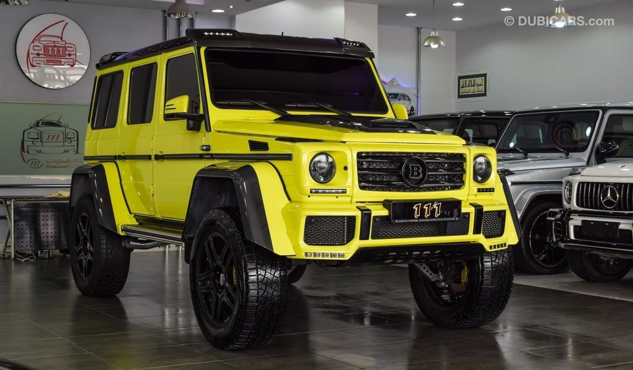 Mercedes-Benz G 500 4X4² V8 Body kit Brabus / GCC Specifications