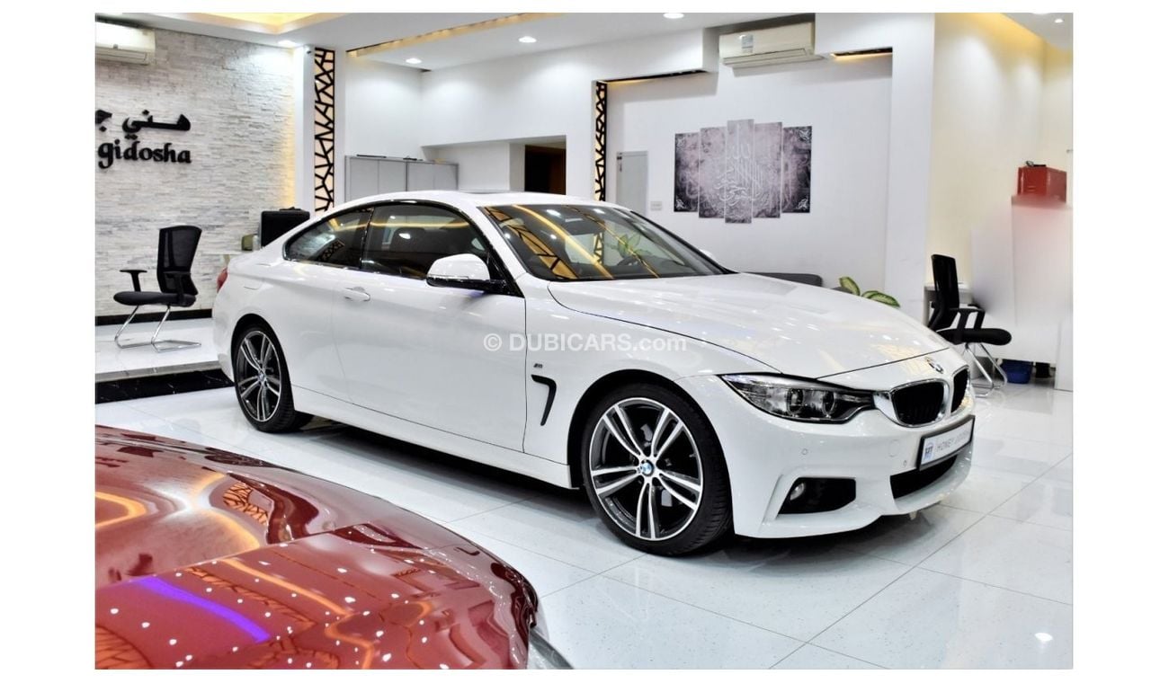BMW 428i EXCELLENT DEAL for our BMW 428i M-Kit ( 2016 Model ) in White Color GCC Specs