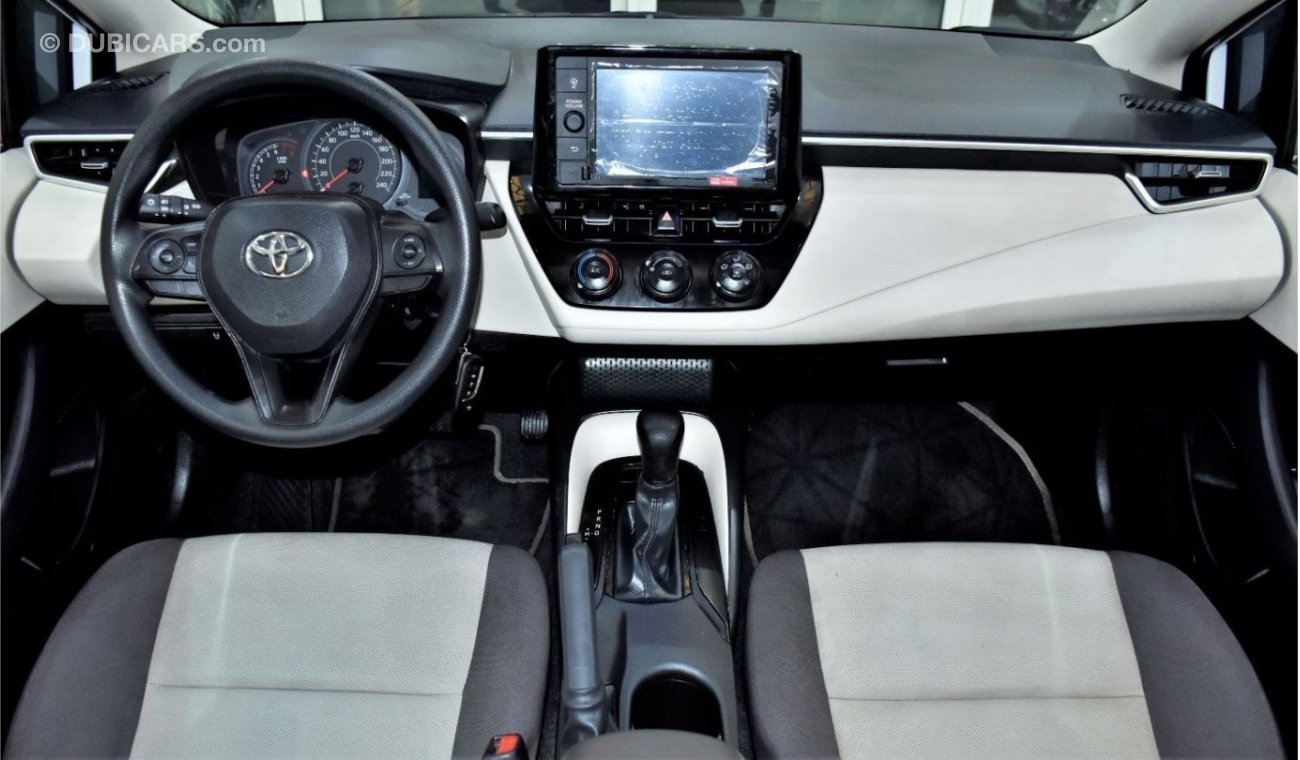 تويوتا كورولا EXCELLENT DEAL for our Toyota Corolla 1.6L XLi ( 2022 Model ) in White Color GCC Specs
