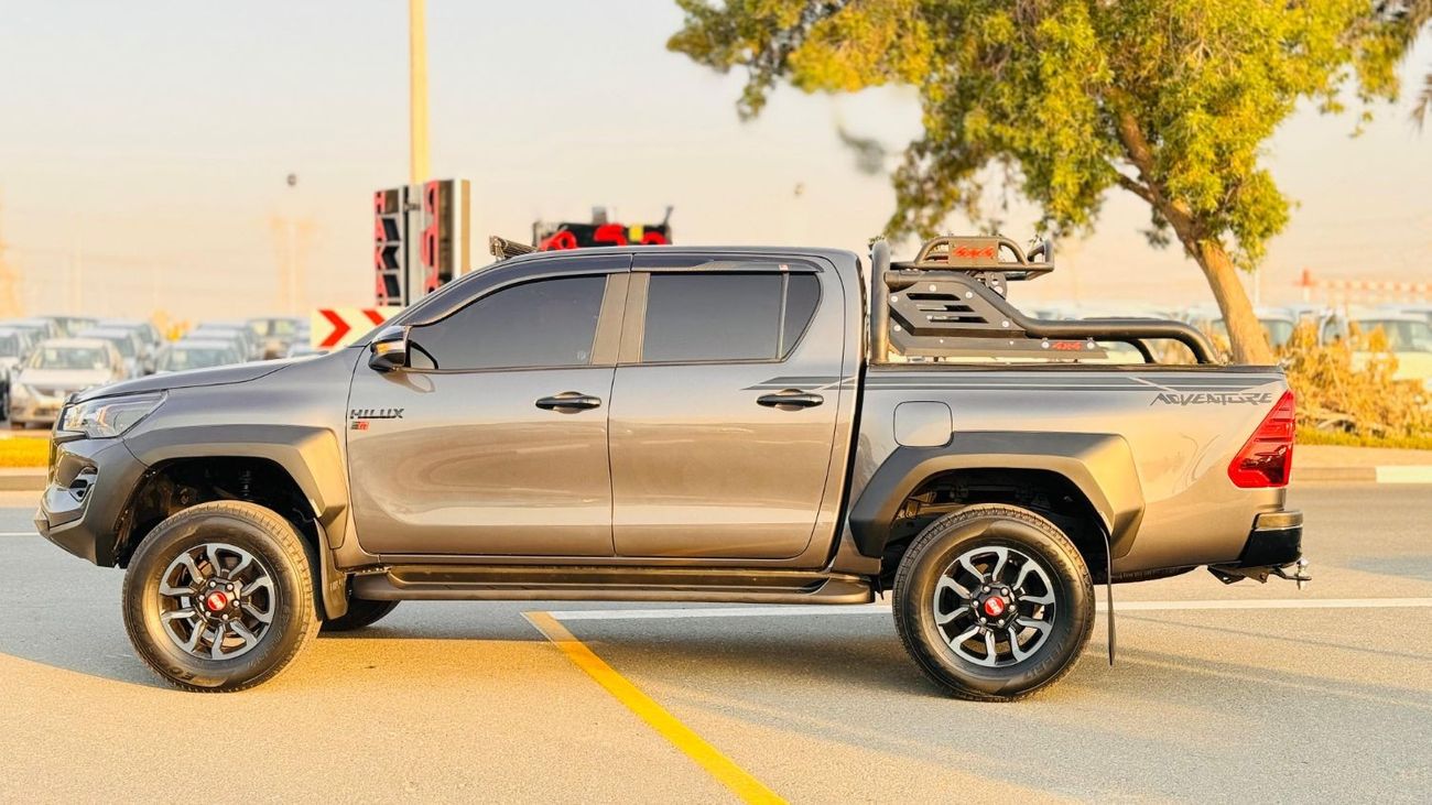 Toyota Hilux MODIFIED TO 2024 GR SPORTS | PREMIUM SPORTS BAR | RHD | 2.8L DIESEL | 2019 | AFTER MARKET SIDE FENDE