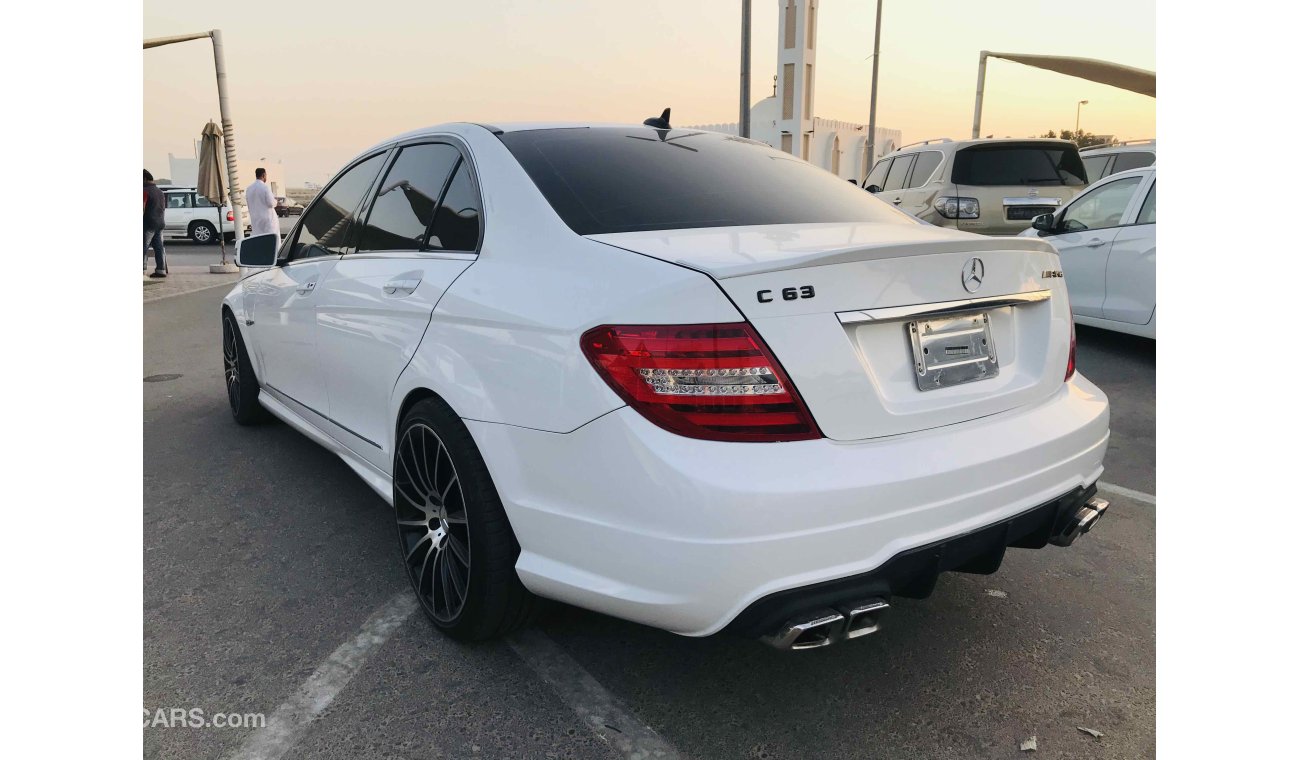 Mercedes-Benz C 300 with C63 AMG kit