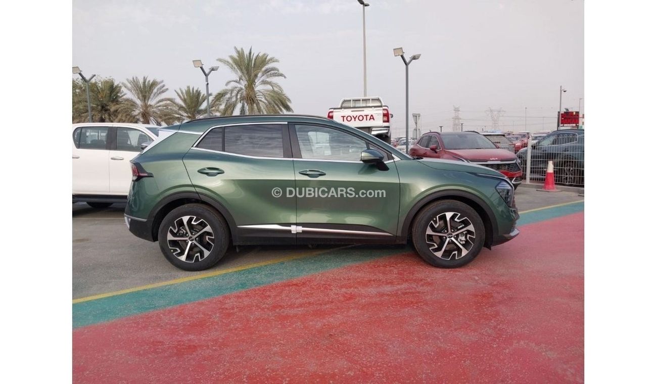 Kia Sportage for Local Use ((HIGH Line)) Turbo 1.6l petrol FWD 2022  Green color , Heated  seats ,Electric tailga