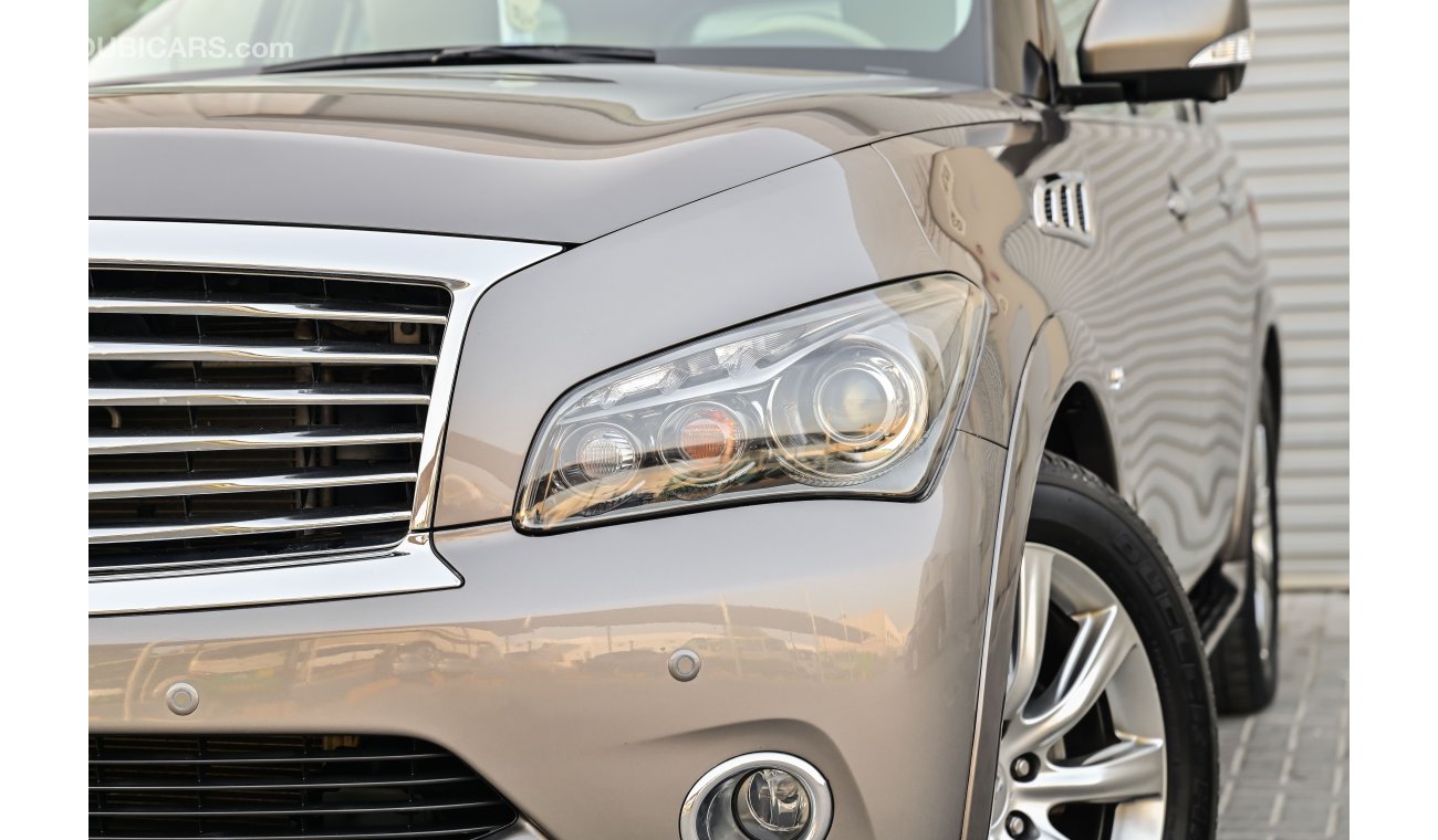 إنفينيتي QX80 Platinum | 2,135  (4 years) P.M | 0% Downpayment | Amazing Condition!